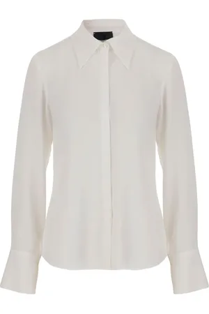 F.IT Pointed-collar buttoned-cuff shirt