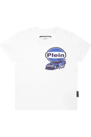 Philipp Plein Racing-car graphic T-shirt