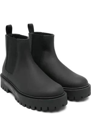 Il gufo Leather chelsea boots