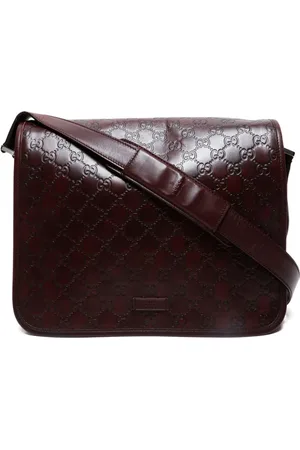 Gucci 2000-2020 medium GG-pattern leather shoulder bag