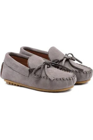PèPè Leather moccasin slippers