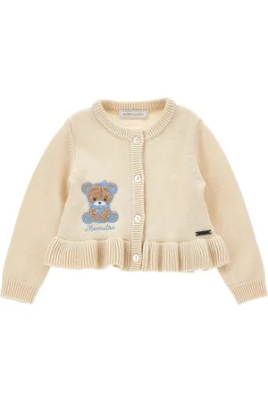 MONNALISA Embroidered cardigan