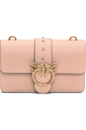 Pinko Love One leather crossbody bag