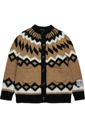 Nº21 Patterned cardigan