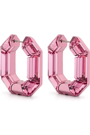 Swarovski Lucent hoop earrings