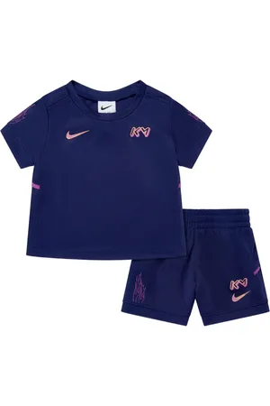 Nike X Kyllian Mbappé flame-logo shorts-set