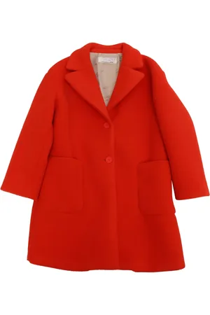 MONNALISA Notched-lapels patch-pockets coat
