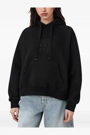 AllSaints Logo-embroidered hoodie