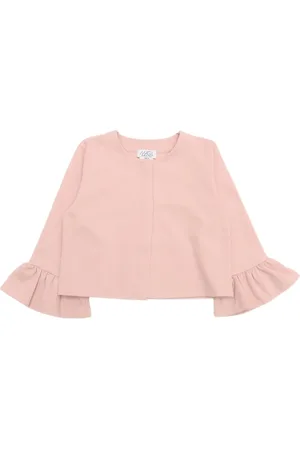 YOOX Flounce-sleeve cropped jacket