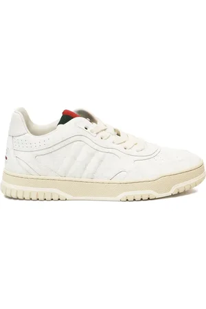 Gucci Re-Web leather sneakers