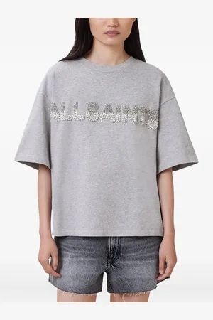 AllSaints Amelie pearl T-shirt