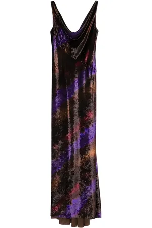 Amsale Printed gown dress