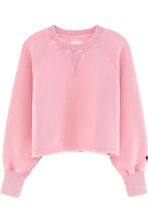 Bellerose V-detail raw-edge sweatshirt
