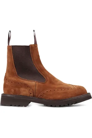 TRICKERS Silvia suede chelsea boots