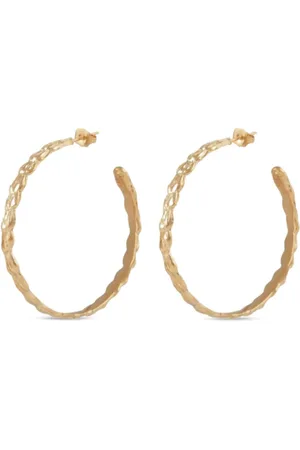 Gas Bijoux Aliane hammered hoop earrings