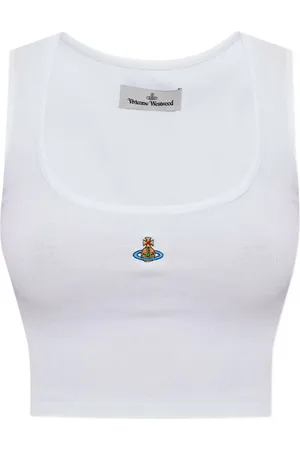 Vivienne Westwood Orb-embellished ribbed top