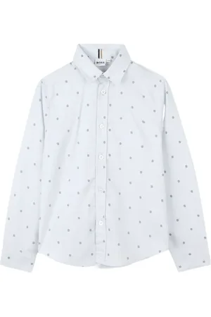 HUGO BOSS Polka-dot button-up shirt