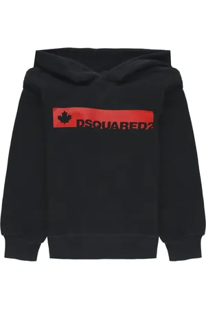 Dsquared2 Maple-leaf logo hoodie