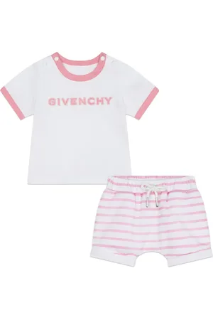 Givenchy Logo-print cotton shorts set
