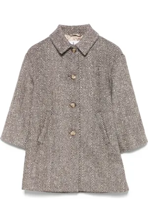 Il gufo Herringbone-pattern coat