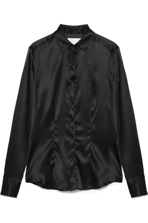 Xacus Satin button-down shirt