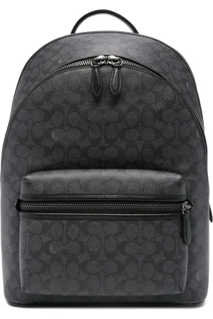 Coach Monogram-print adjustable backpack