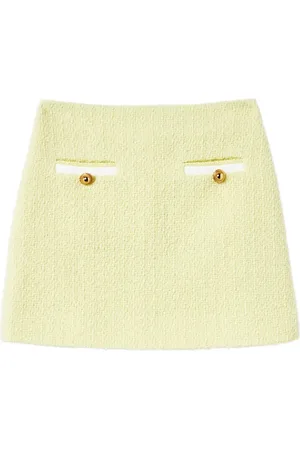 Self-Portrait Tweed mini skirt
