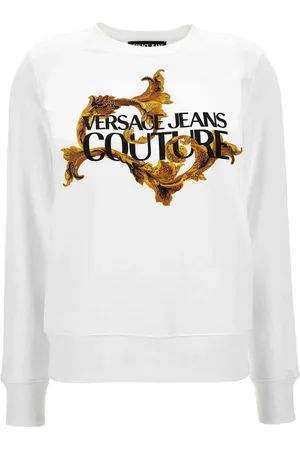 VERSACE Logo-print sweatshirt