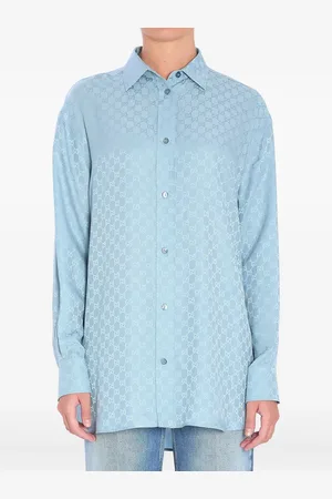 Gucci GG monogram silk shirt