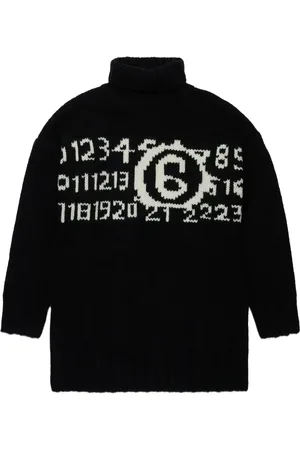 Maison Margiela Numbers-motif dress