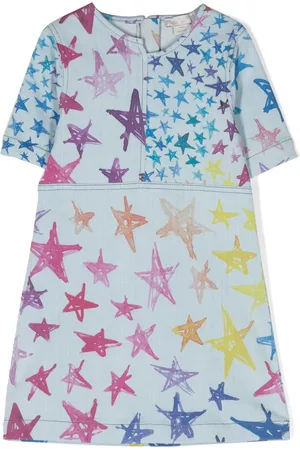 Stella McCartney Star-print cotton dress