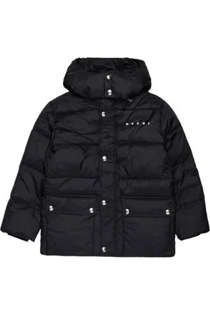 Marni Hooded quilted jacket
