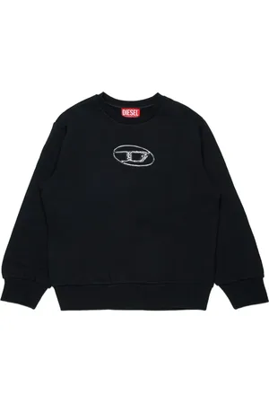 Diesel Sboxtq22 over Oval D logo-embroidered sweatshirt