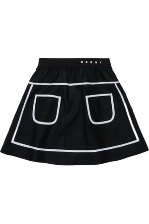 Marni Contrast-trim skirt