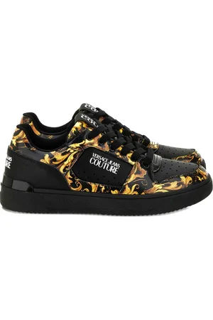 VERSACE Barocco-print lace-up sneakers