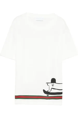 Gucci X Euan Roberts dog-print T-shirt