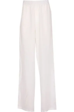 MAURIZIO MIRI Elasticated embroidered trousers