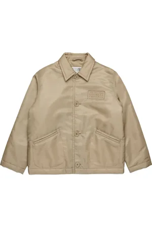 Maison Margiela Logo-appliqué jacket