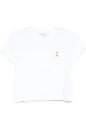 Maison Kitsuné Lady Fox Baby embroidered cotton top