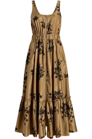 Cinq A Sept Vernetta floral-print tiered dress
