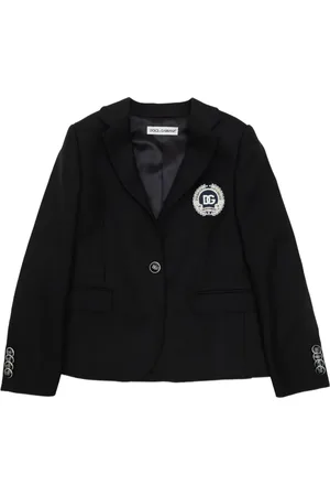 Dolce & Gabbana Logo-patch button-detail blazer