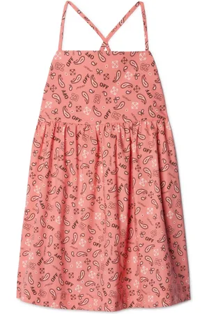 OFF-WHITE Bandana-print cotton dress