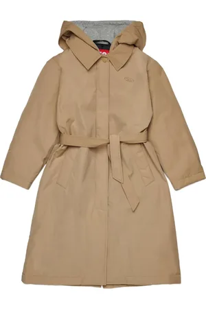 Diesel Hooded trench coat
