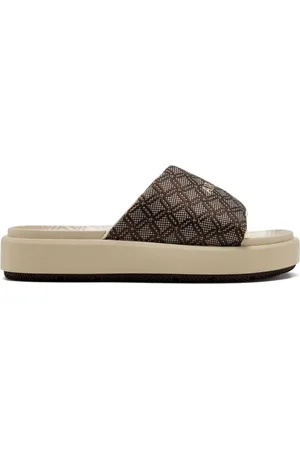 Nike Monogram-pattern slides