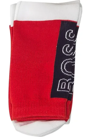 HUGO BOSS Logo-jacquard socks (pack of two)