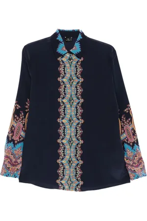 Etro Paisley-print silk shirt
