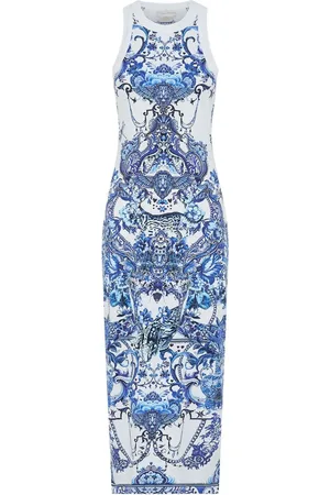 Camilla Glaze and Graze-print dress