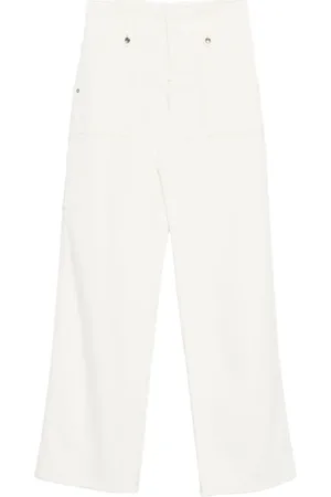 ERMANNO SCERVINO Eyelet-embellished jeans