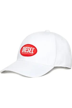 Diesel Logo-appliqué cap
