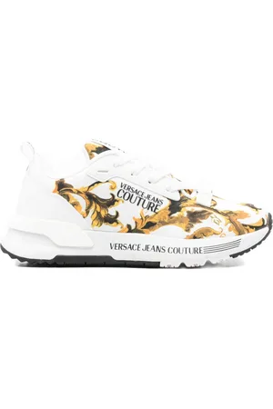 VERSACE Padded lace-up sneakers